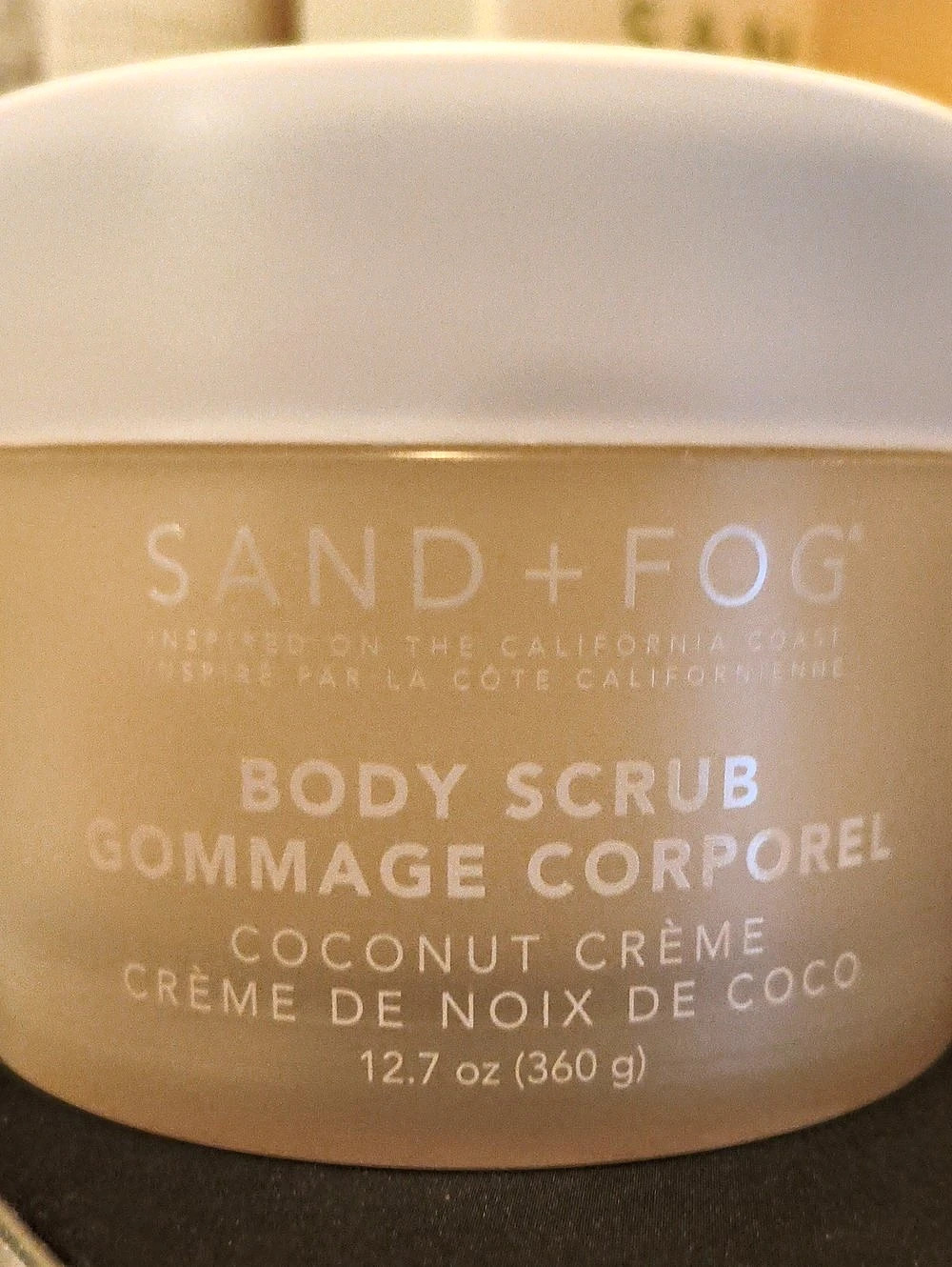 SAND + FOG Coconut Crème Body Scrub 12.7 oz